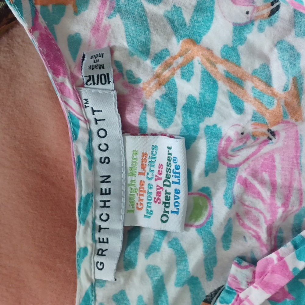 Gretchen Scott Girls Bathingsuit coverup 10/12